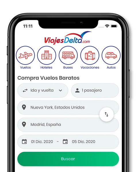 App Viajes Delta